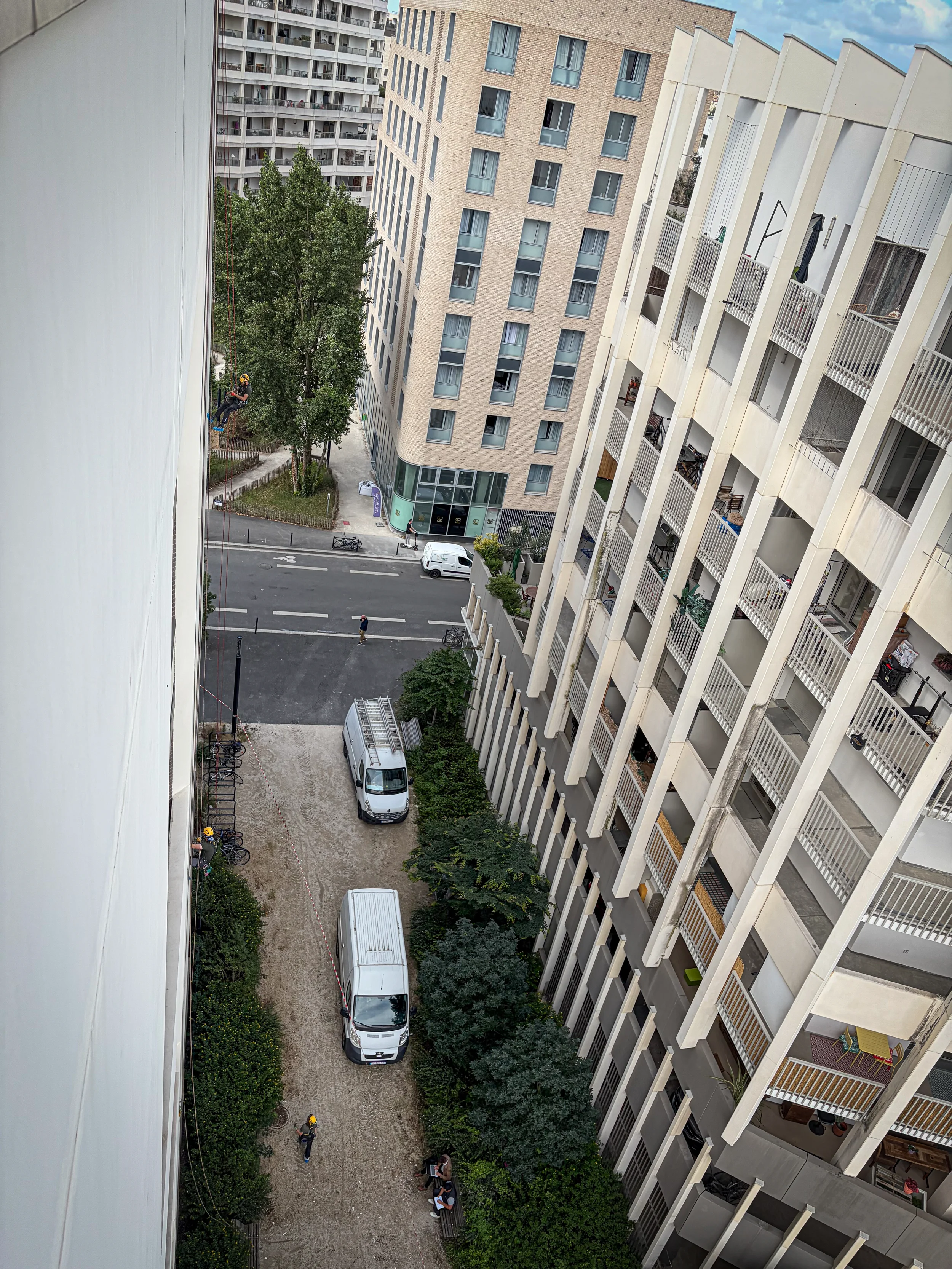 Intervention de cordistes MS Access pour suspendus pour inspecter chez DSA AQUITAINE à Bordeaux (bâtiment) – 1